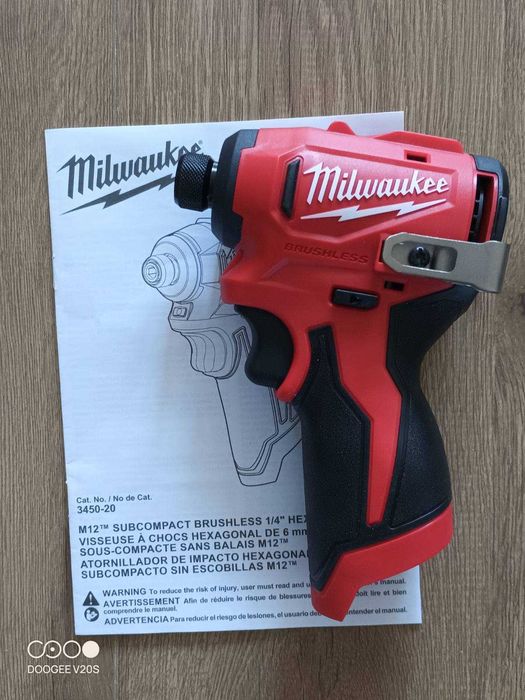 Milwauke 3450-20 m12 Brushless Impact Driver