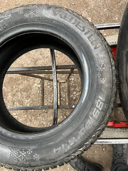 Шины БУ 185 60 R 14 VREDESTEIN SNOWTRACS Зима Пара резина