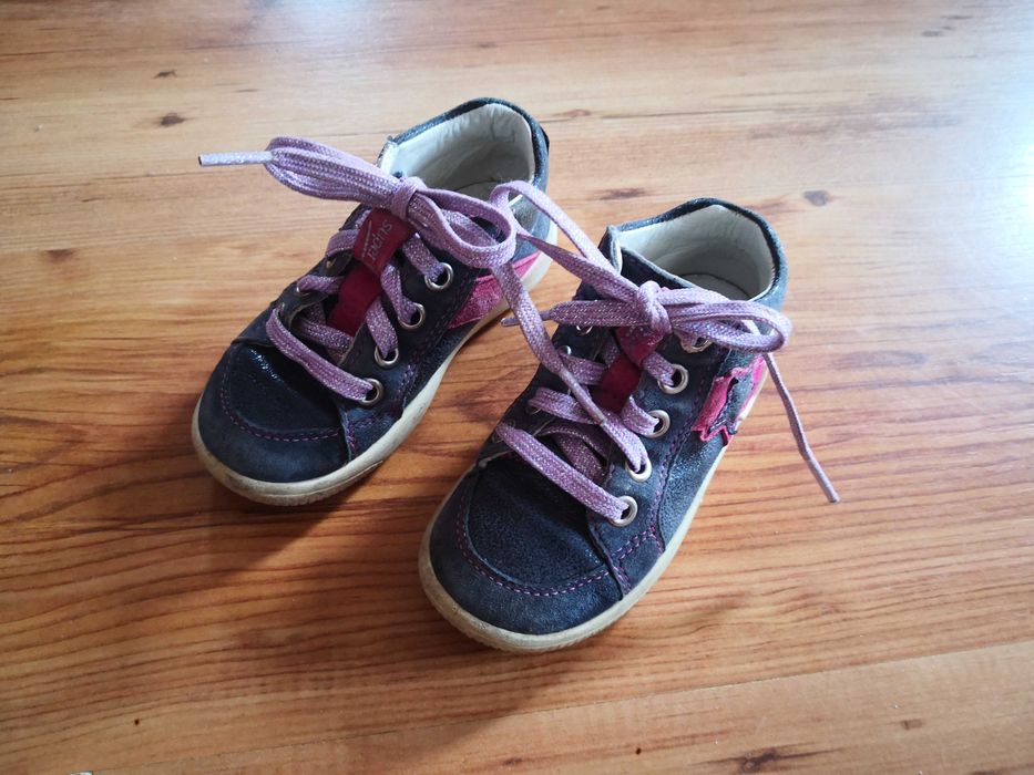 Buty jesienne dziewczynka roz 23 wkładka 14.5cm