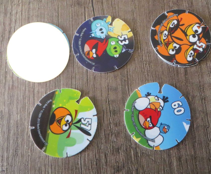Tazos Angry Birds Lote 23 - Ver números Oferta portes envio