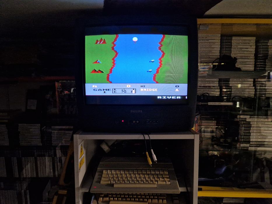 Atari 65xe zestaw Świat Gier TV Częstochowa Al NMP 28 w bramie