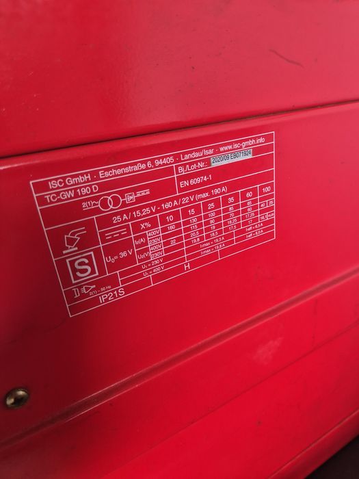Spawarka mig mag elektra beckum  einchel pakiet 5 szt do przeglądu