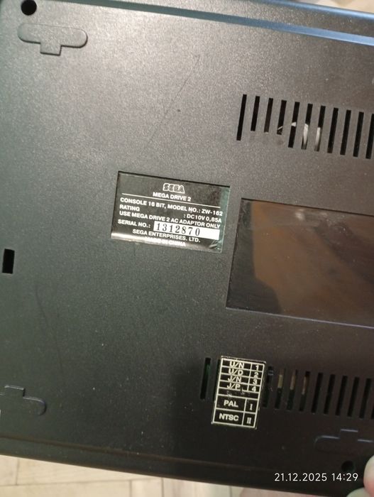 16 битная пристака SEGA MEGA DRIVE 2