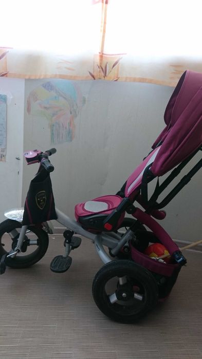 Велосипед трёхколёсный детский Crosser бордовый (T- 400MG)