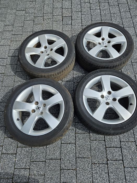 Koła alufelgi 4x108 r17 308 307 5008 208 partner berlingo 207