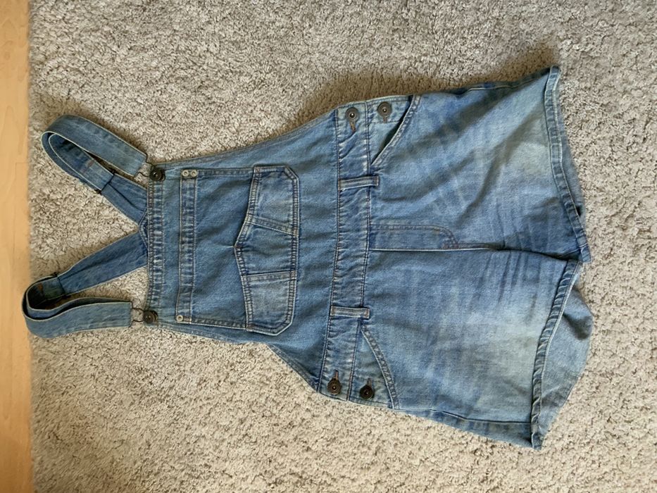 Jardineiras de ganga Pull