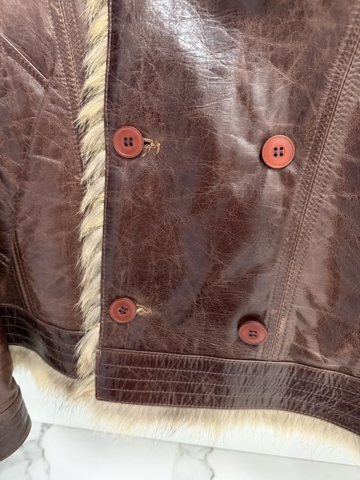 Шкіряна куртка на мєху чоловіча розмір м