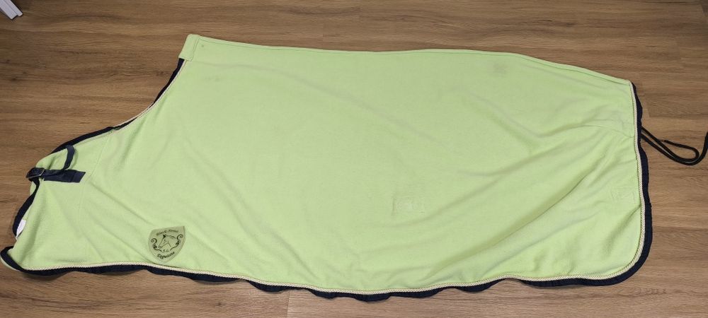 145 cm derka polarowa osuszajaca zielona limonkowa