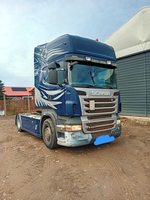 Scania R420 rok 2012 stan bdb cały czas jeździ opony 50 % automat ...