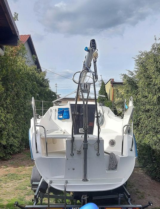 Jacht TES 720 + Przyczepa + Winda 3t