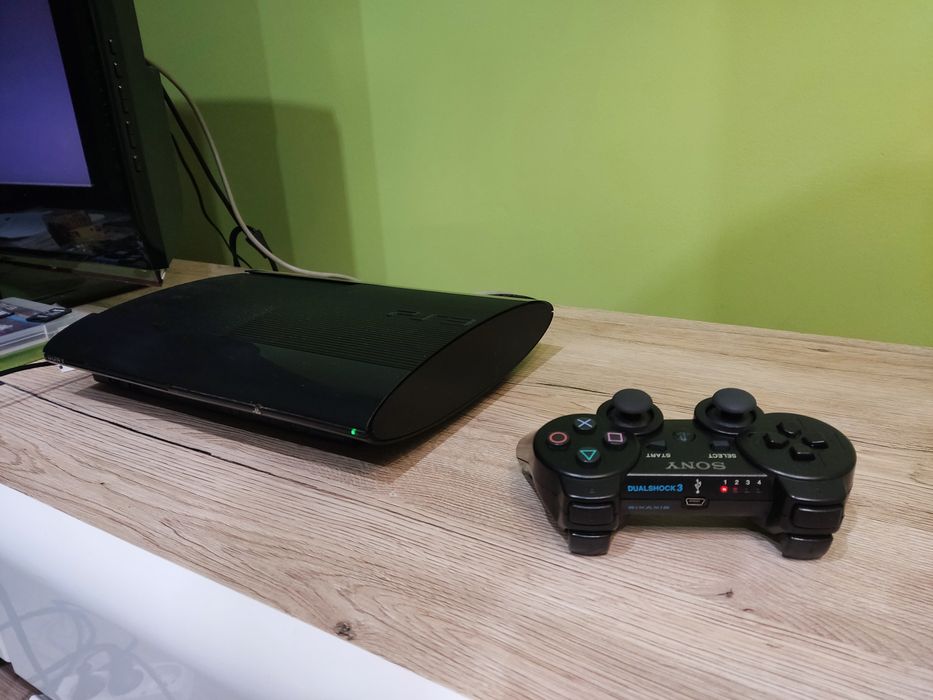 Sony PS3 Superslim 500GB Przerobiona HEN + 51 gier GTA V Farming Simulator Minecraft