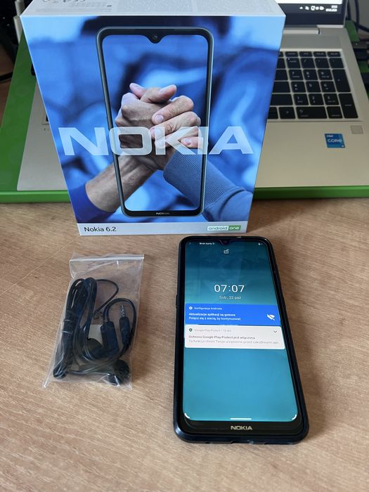 Nokia 6.2 4/64gb + etui i szkło hartowane