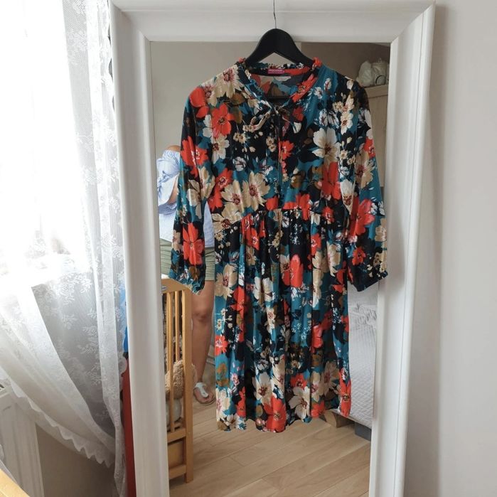 Sukienka ciążowa i do karmienia Happymum M