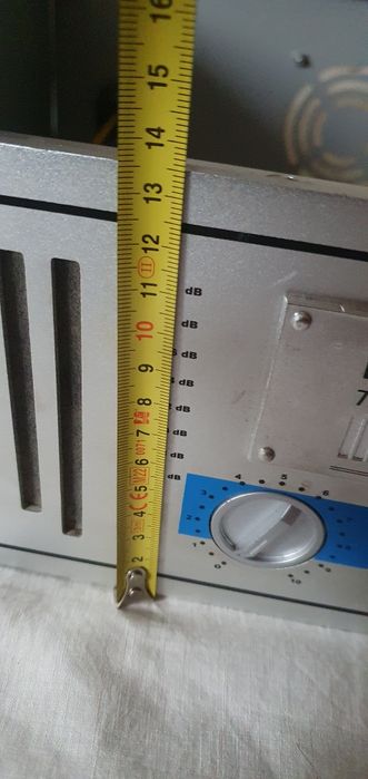 Obudowa końcówki mocy, wysokość 3U,duża solidna. Standard Rack.