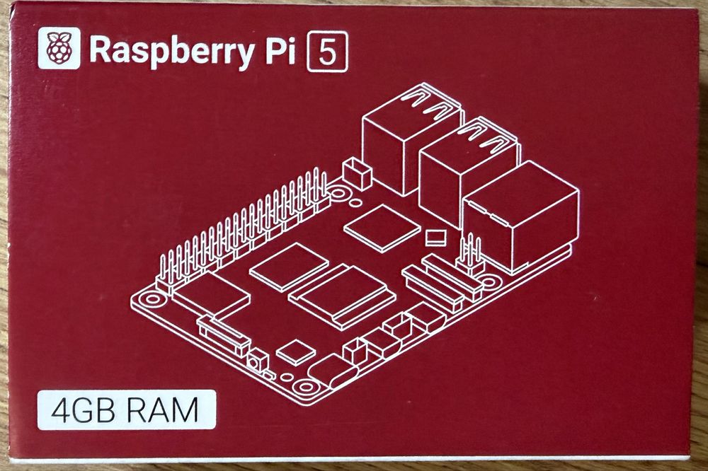 НОВИЙ Raspberry Pi 5 4GB RAM + Active Cooler