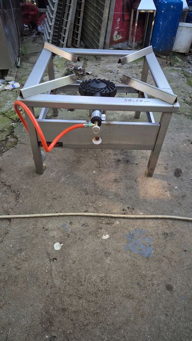 Taboret gazowy kromet elektryczny propan butan 58x58cm