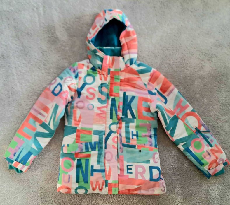 Kurtka narciarska dziewczęca