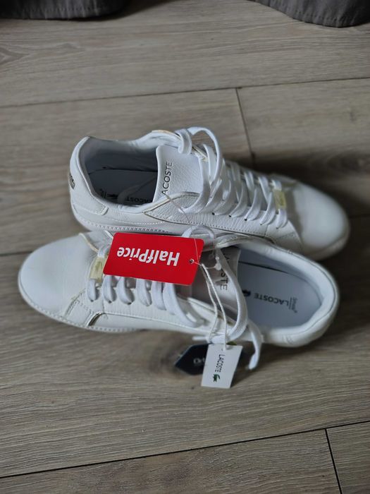 Nowe buty damskie Lacoste 40 białe