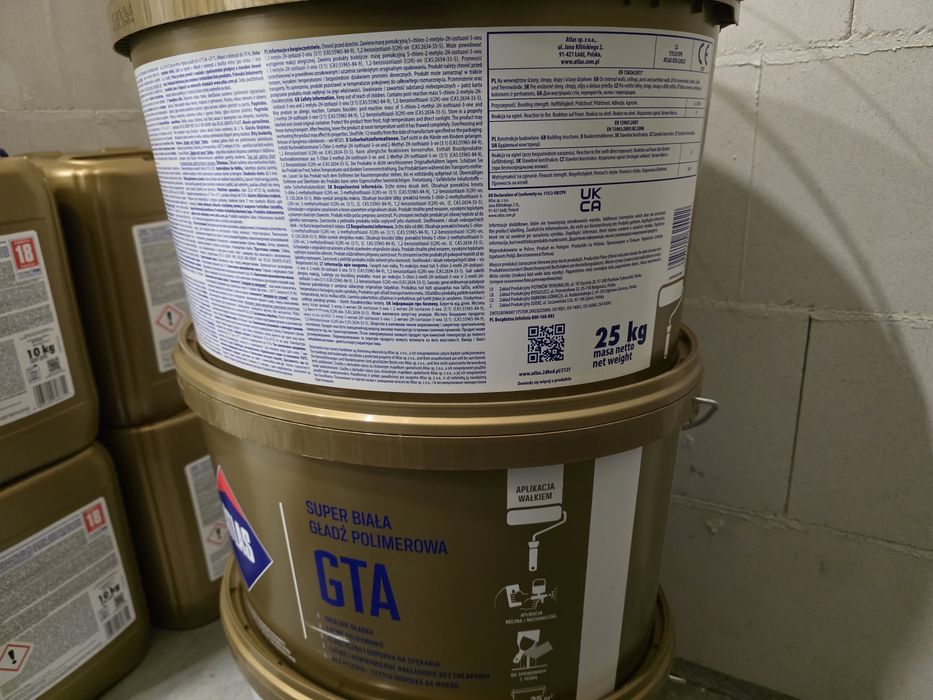 Gładź gotowa Atlas GTA 25kg