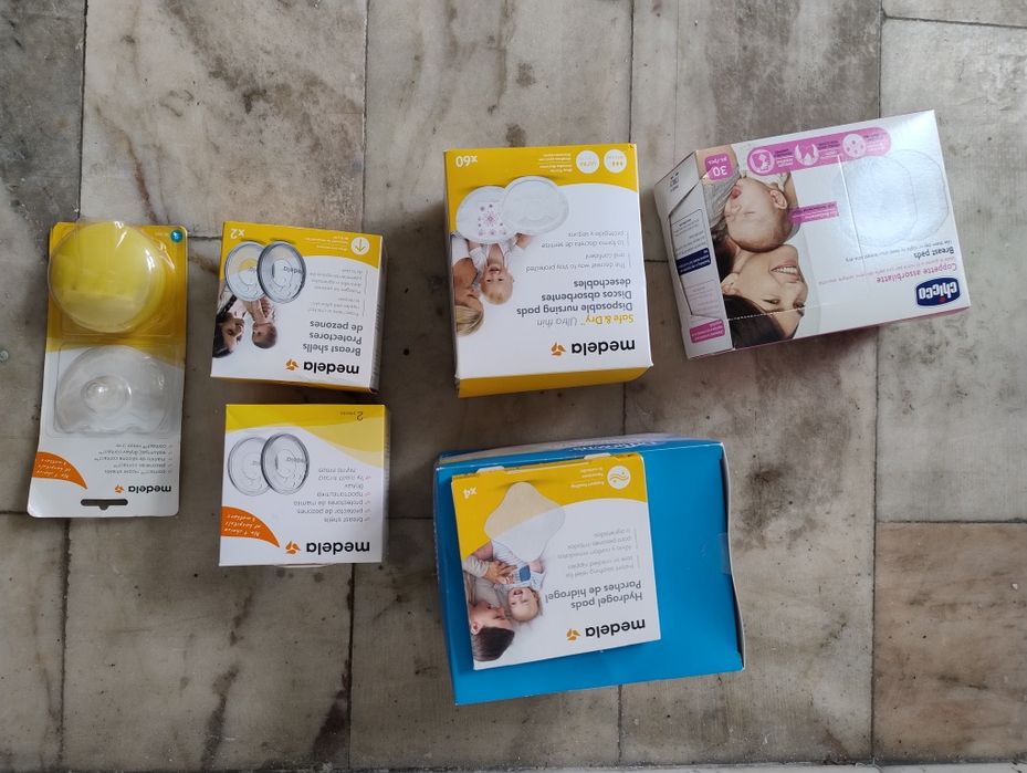 Discos protetor mamilos NOVOS sem uso