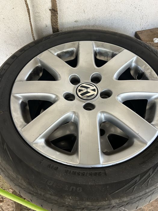 Jantes VW 16” originais + pneus 205/55 R16