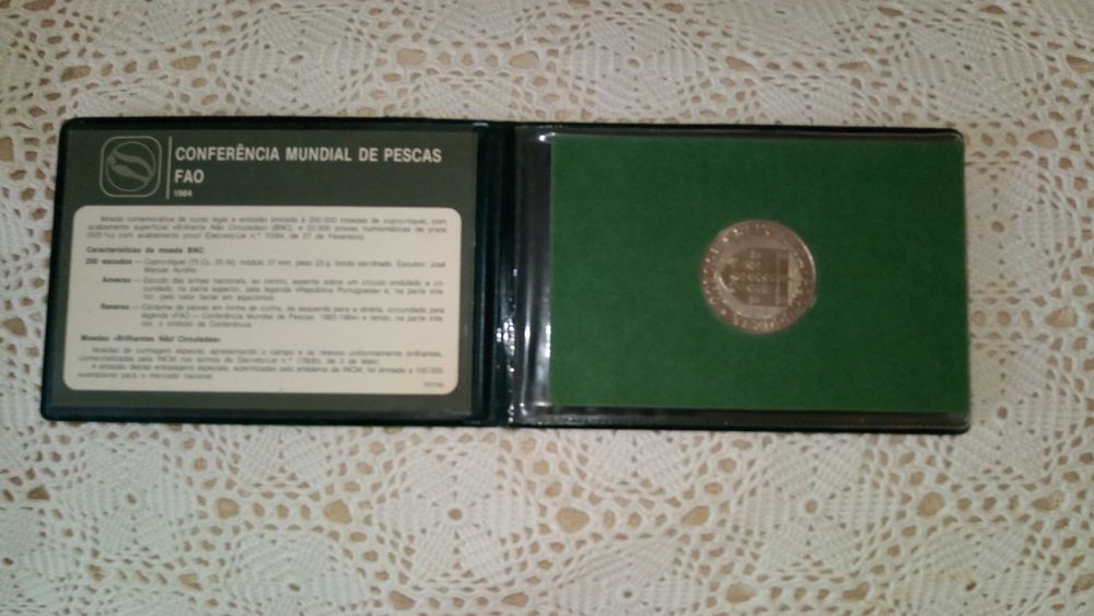 Carteira 250$ FAO Conferência Mundial das Pescas (VER DESCRITIVO)