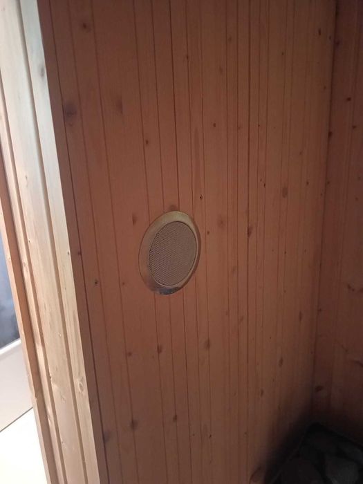 Sauna fińska Aquaroom A-801 + piec 6kW + półki szklana oświetlenie