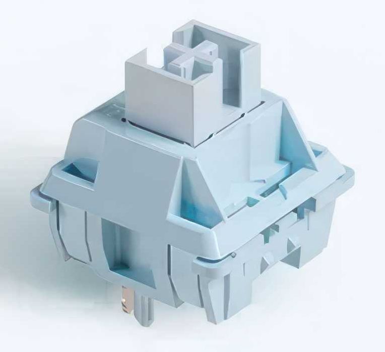 Линейные свичи для механич. клавиатуры Huano Ice Blue - 102 шт., новые