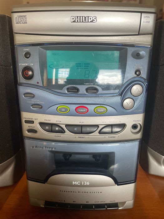 Philips MC136 – Aparelhagem Hi‑Fi vintage