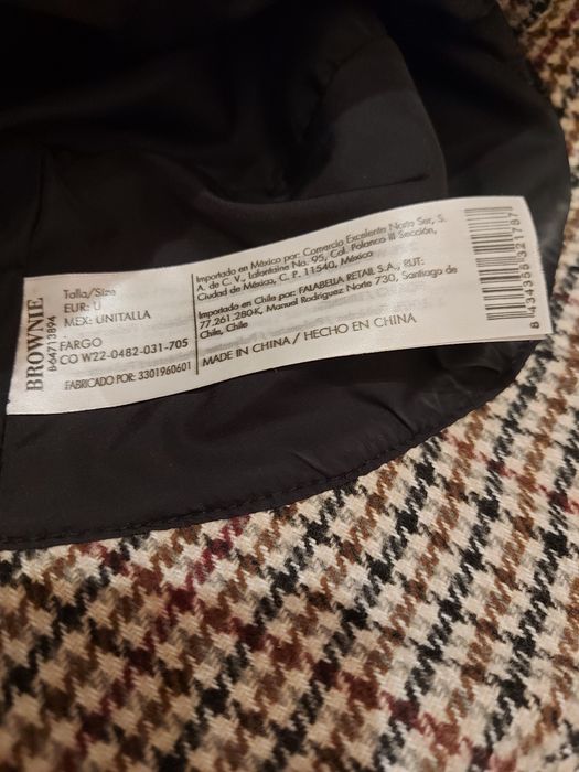 Chapéu da Brownie Tweed Travkler - Tam° Único.