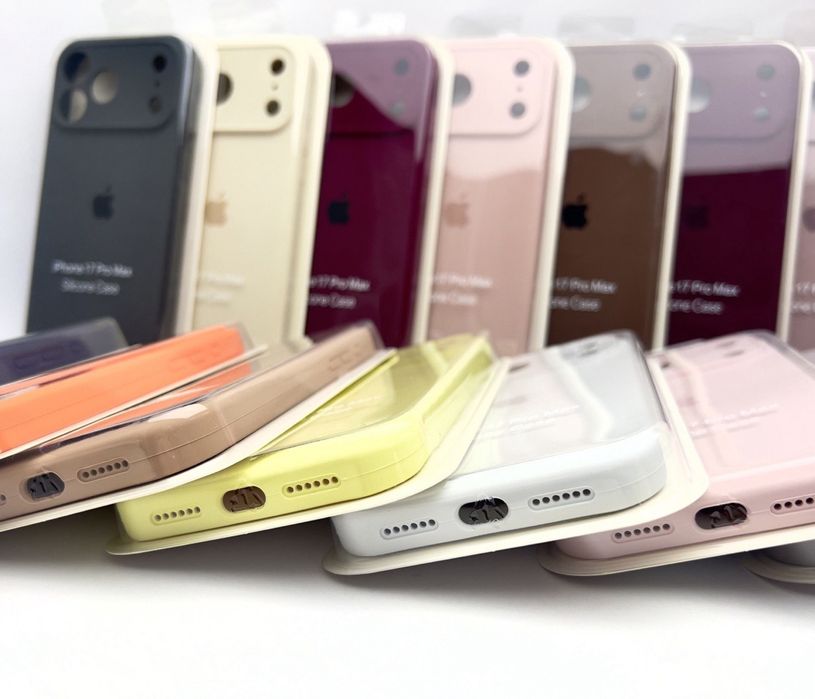 Чехол на iPhone 17 Pro 17 Pro Max Silicone case закрита камера силиклн кейс чохол 17 про макс