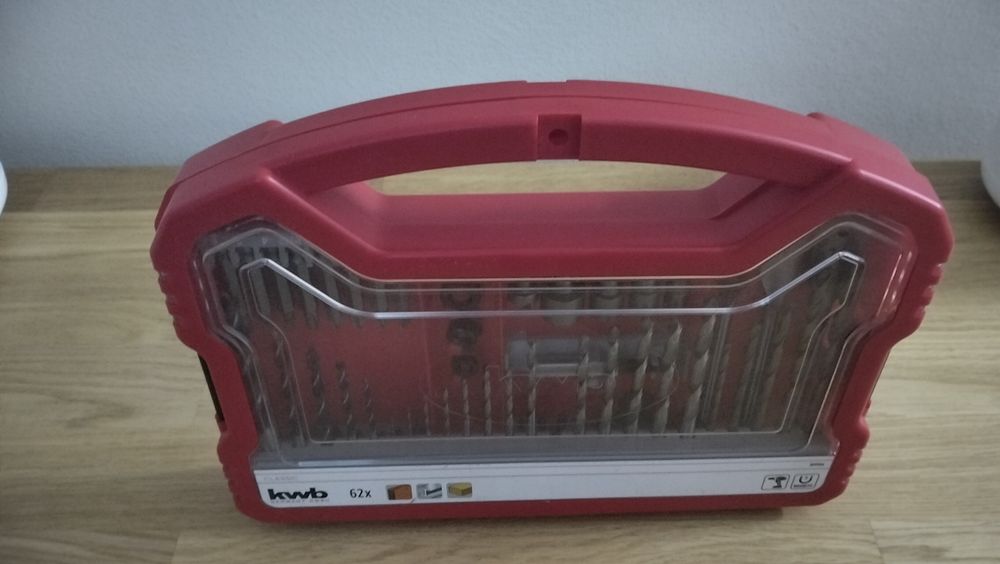 KWB Conjunto Bits e Brocas ( 60 ) Peças!