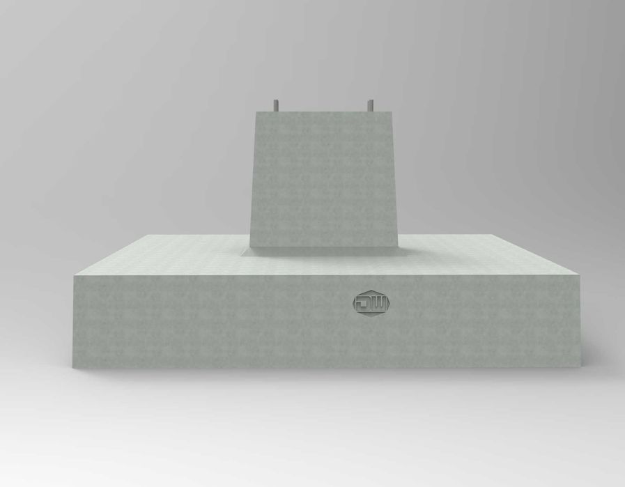 Stopa Fundamentowa Prefabrykowana hala o rozpiętości 20m 8 Ton Nowa