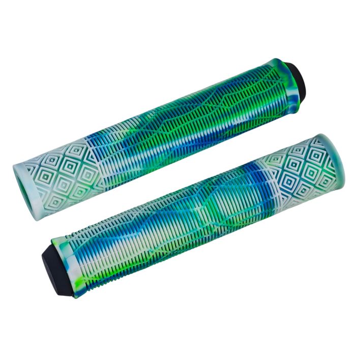 Gripy BMX chwyty rączki dirt kolorowe wielokolorowe tęczowe