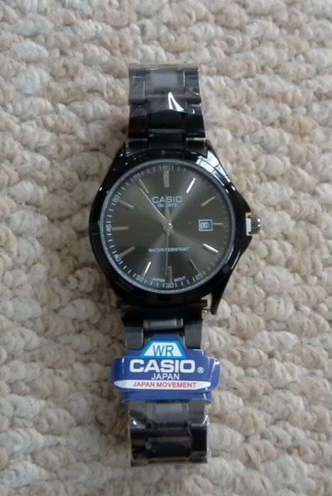 CASIO relógio vintage analógico novo