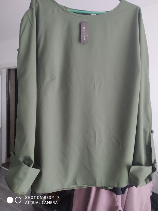 Блузки новые супербаталПОГ 65 см