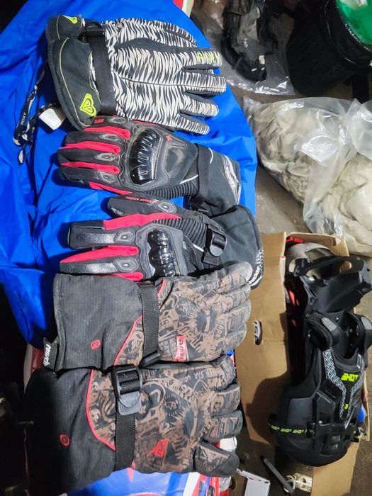 Luvas ski motocross...