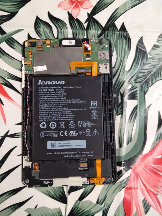 Tablet a8-50 a5500-h Lenovo na części