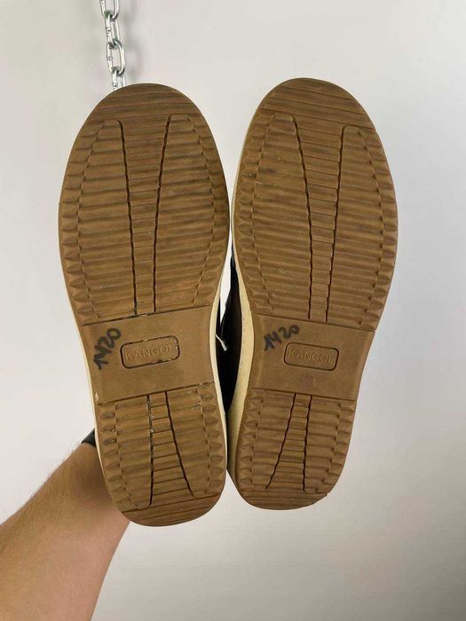 Чоловічі шкіряні кросівки kangol canary trainers