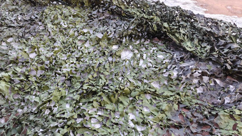 Szwedzka siatka maskująca 4,5m x 4,5m