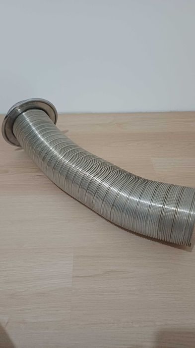 Rura kwasoodporna do odprowadzania spalin z pieca + kołnierz
