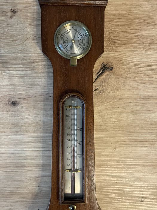 Stary barometr termometr 1970 r