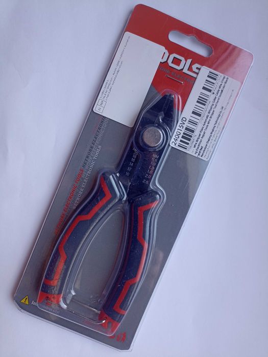 Кусачки / стрипер для проводів 20–10AWG | Різка, зачистка, обжим | Нові