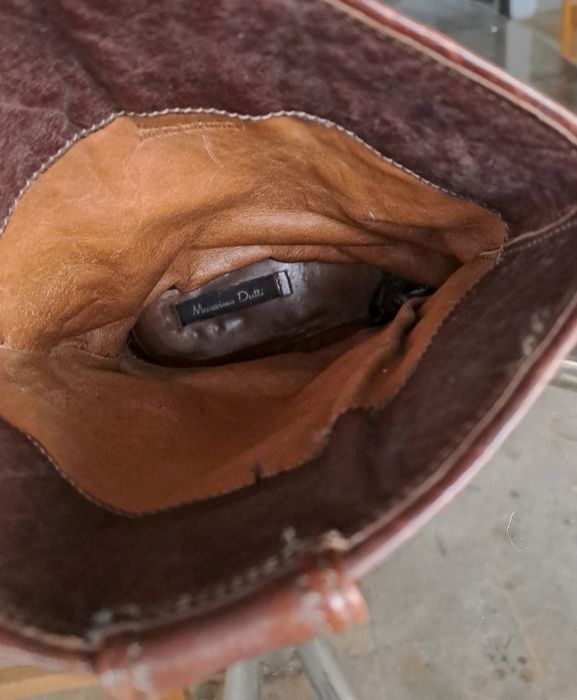 Botas em pele Massimo Dutti