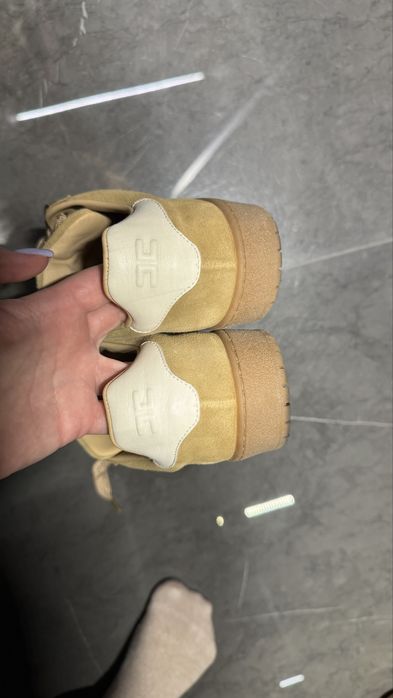 Elisabetta Franchi Снікерси Low Cut Lace Up розмір 37 стелька 24.5