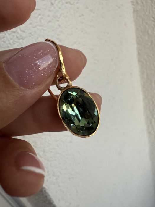 Kolczyki  Motyle W. Kruk swarovski srebro pozlacane 925