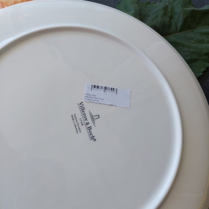Villeroy & Boch okazała patera z serii Artes Mead Red Sun. Nowa