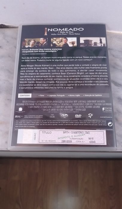 DVD Birth - o Mistério