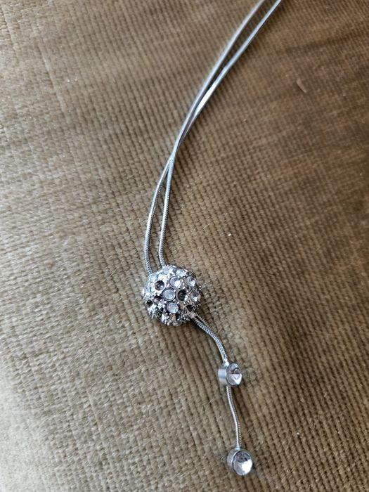 Naszyjnik żmijka z kulką