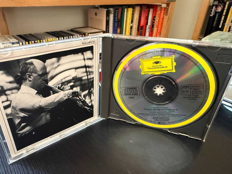 Dvořák, Tschaikowsky – Cellokonzert, Rokoko-Variationen – Rostropovich